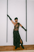 Load image into Gallery viewer, Midnight lace Corset