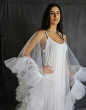 Load image into Gallery viewer, Tulle Overlay - White