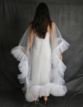 Load image into Gallery viewer, Tulle Overlay - White