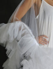 Load image into Gallery viewer, Tulle Overlay - White