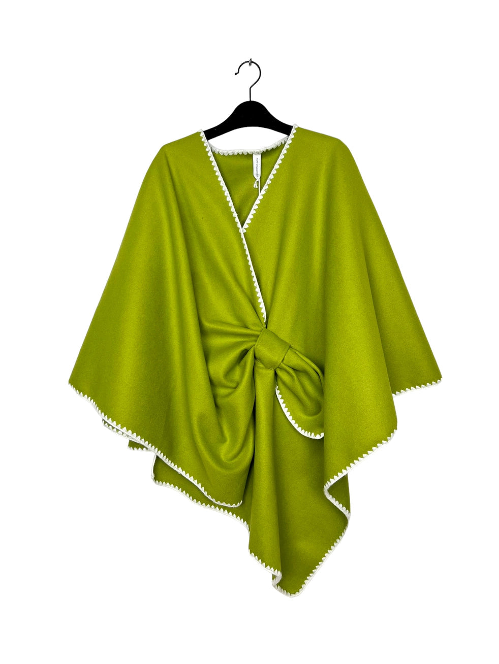 Plain Poncho - Lime