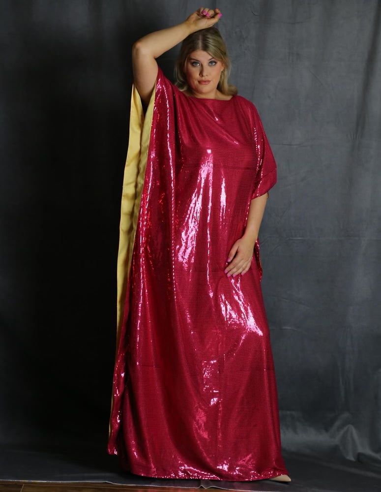 Penelope Sequin Kaftan