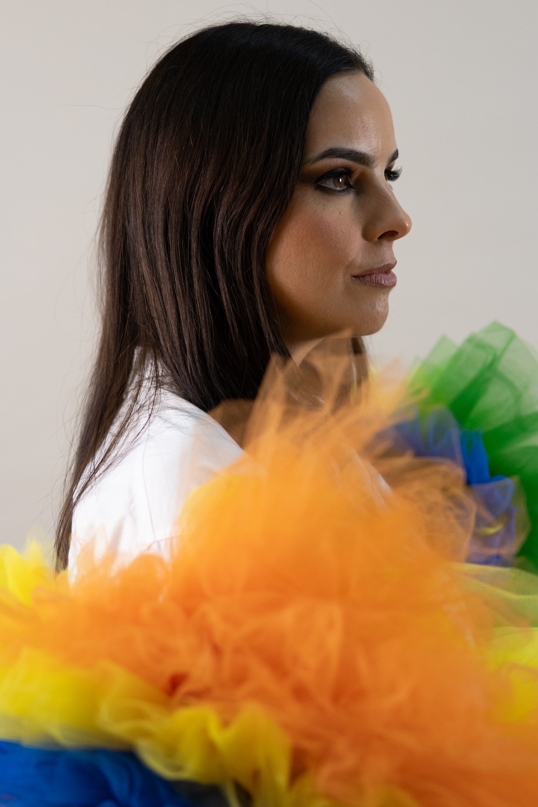 Tutti Frutti Tulle Coat