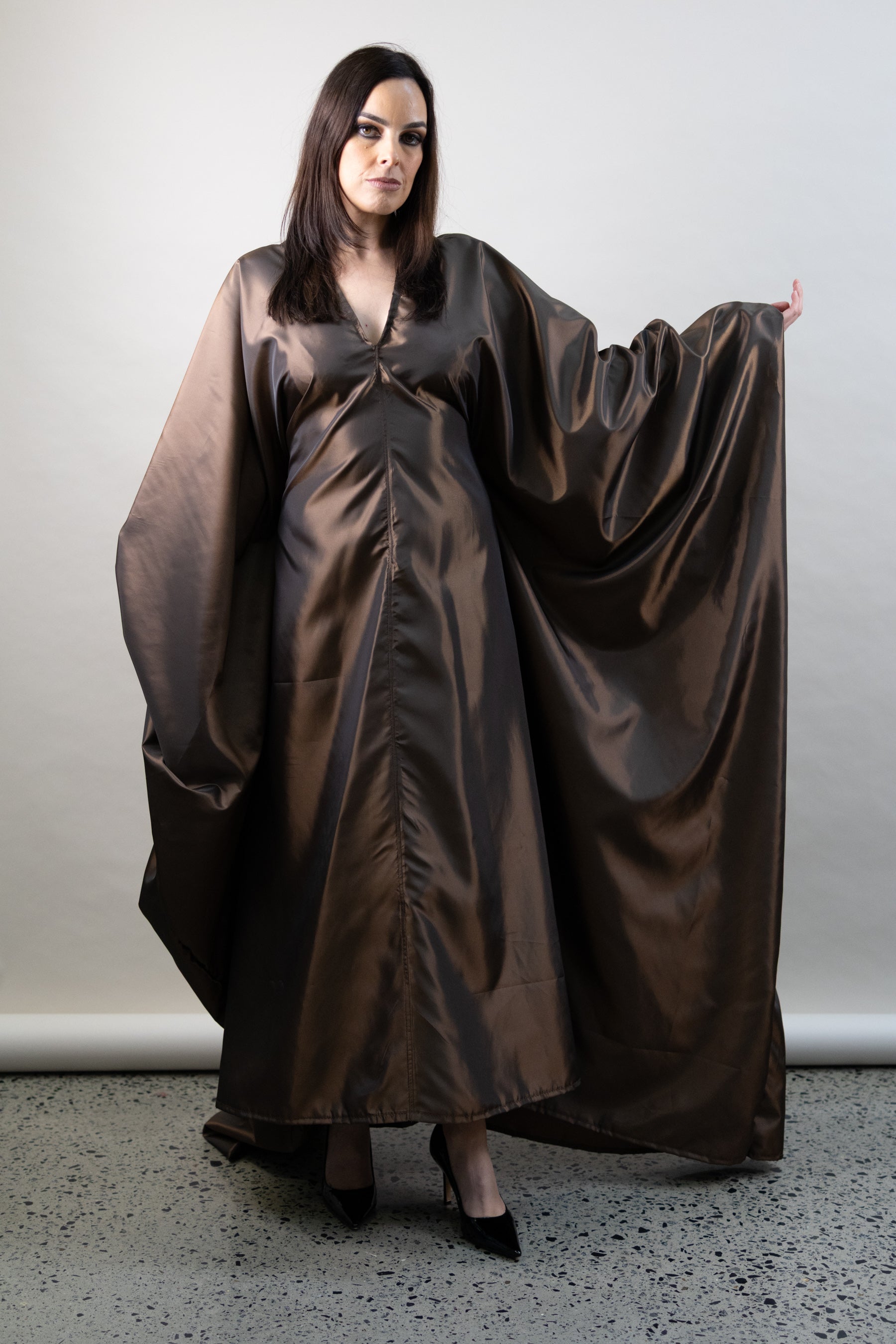 Toffee and Taffeta Kaftan