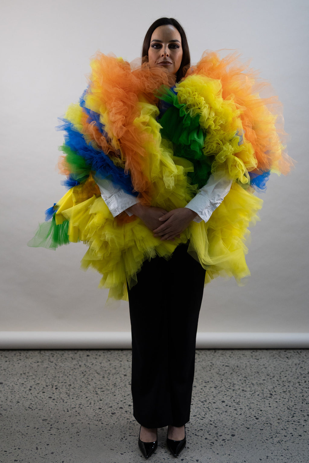 Tutti Frutti Tulle Coat