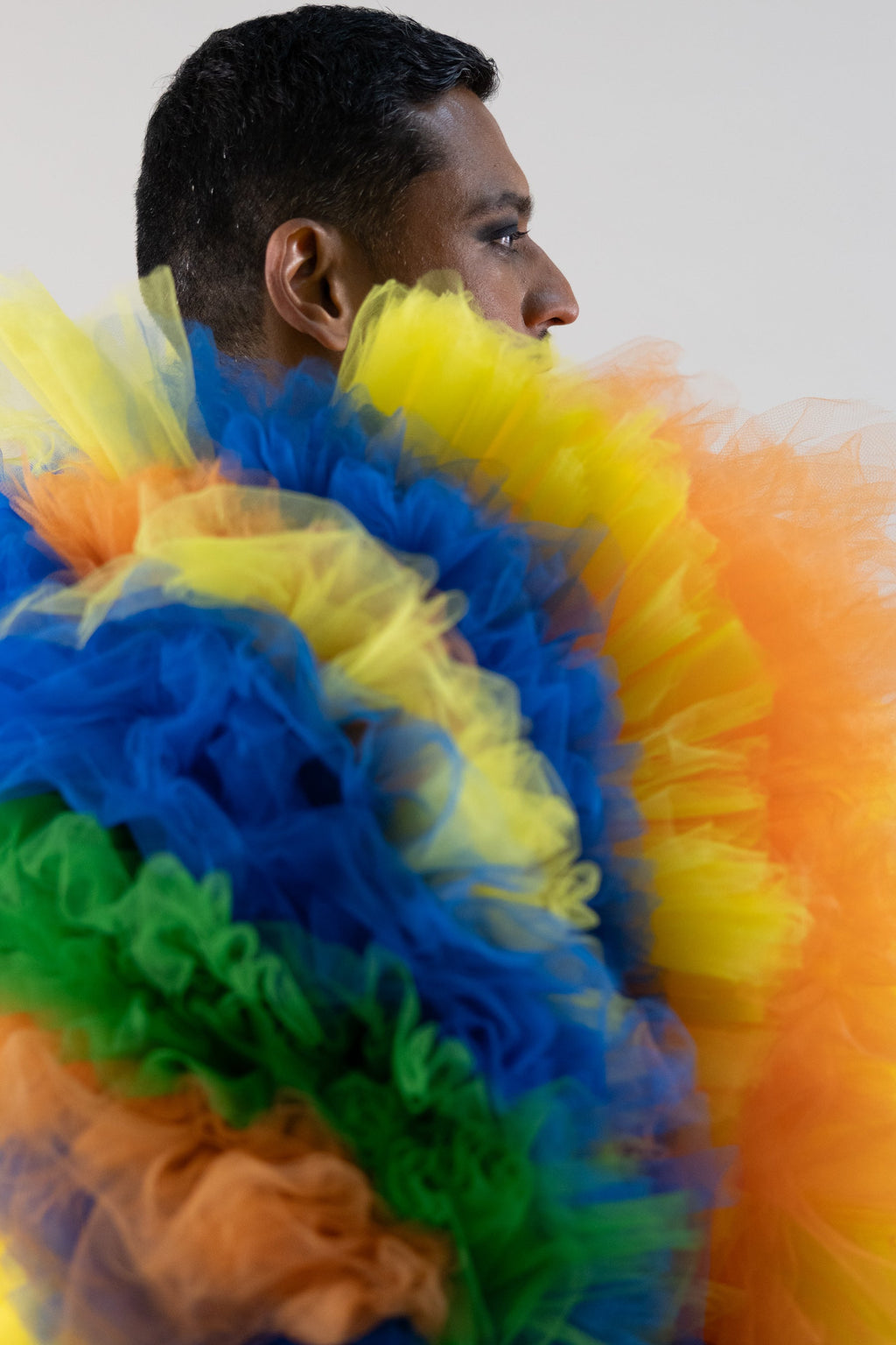 Tutti Frutti Tulle Coat