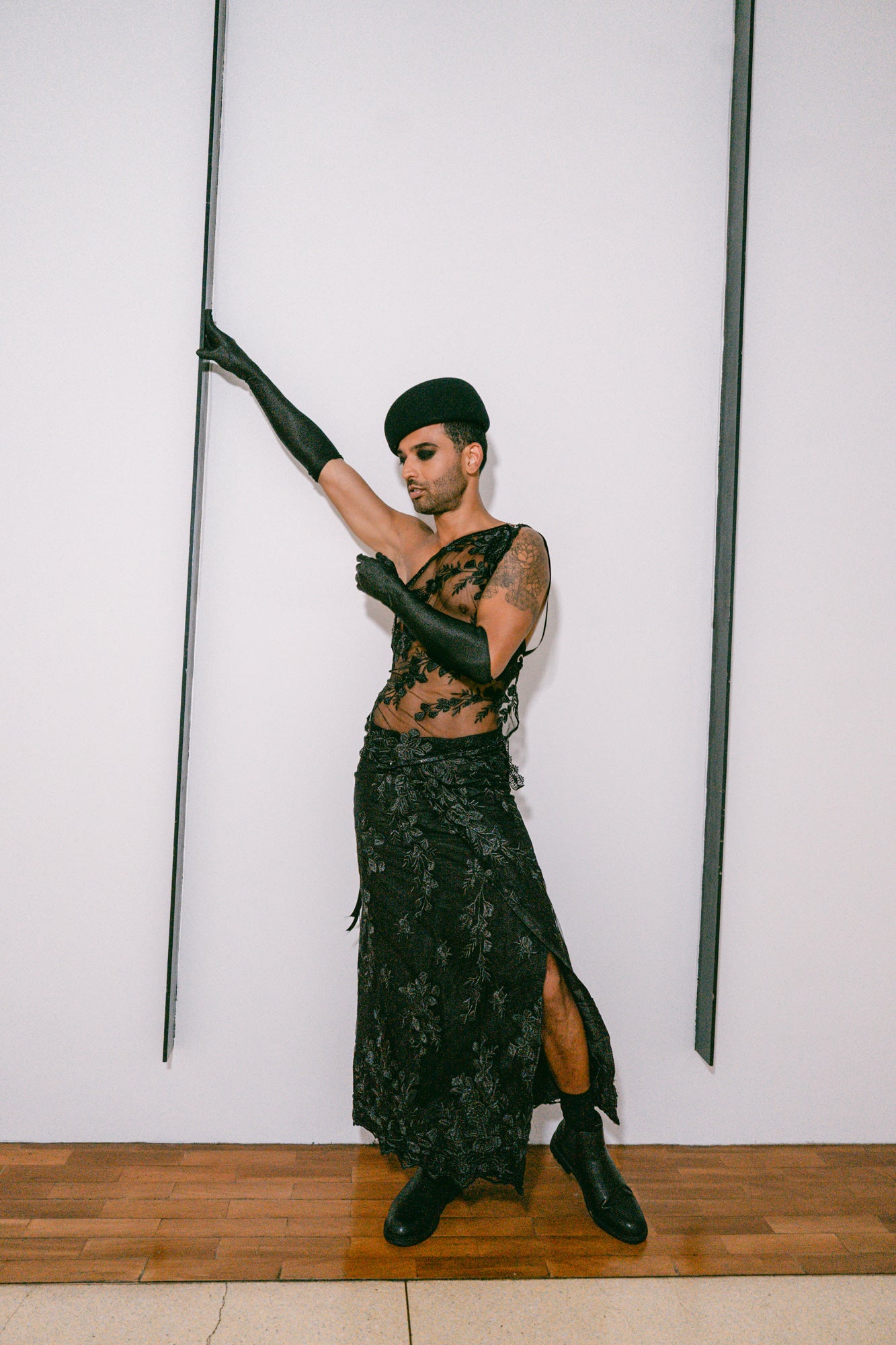 Midnight Lace Corset