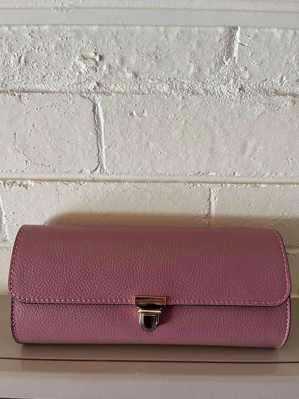 Cylinder Chain Bag - Pink