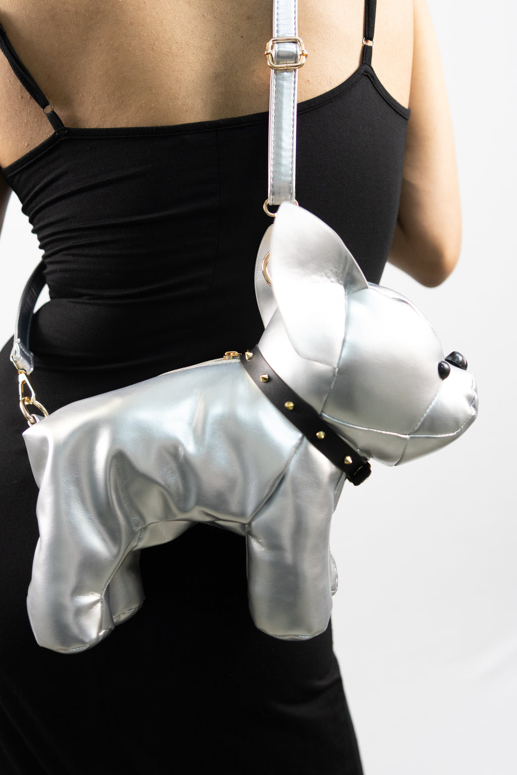 The Frenchie Bag - Silver