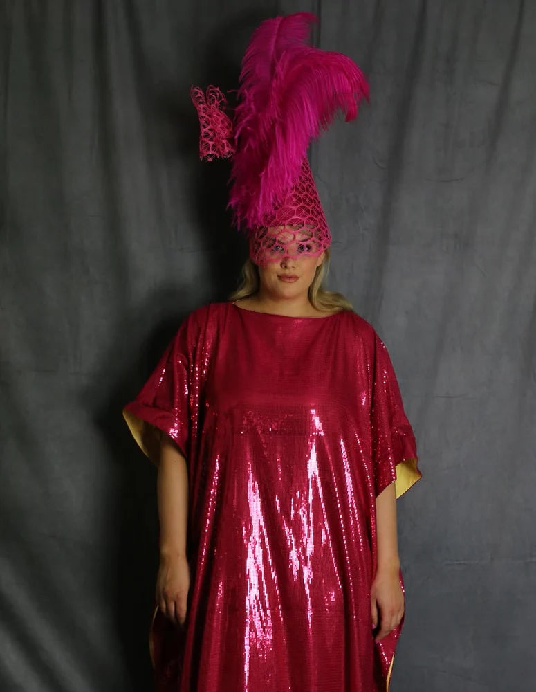 Penelope Sequin Kaftan