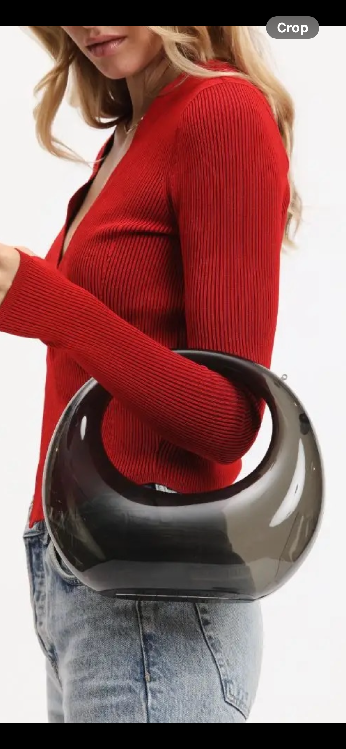 BESS Evening Bag - Smoke