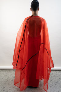 Organza Poncho