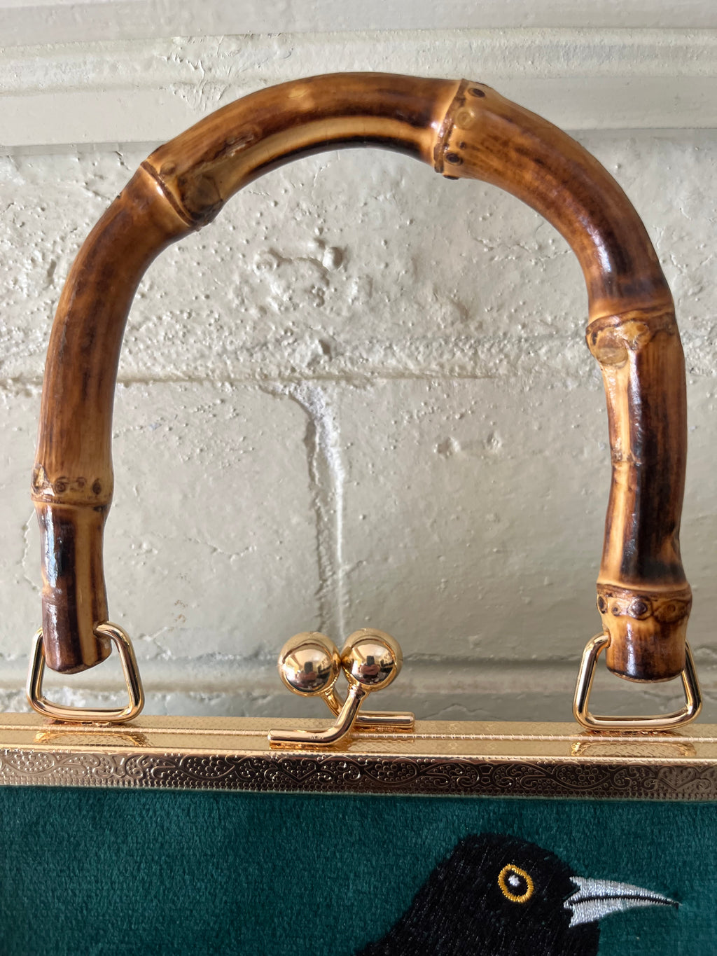 Blackbird Kisslock Bag