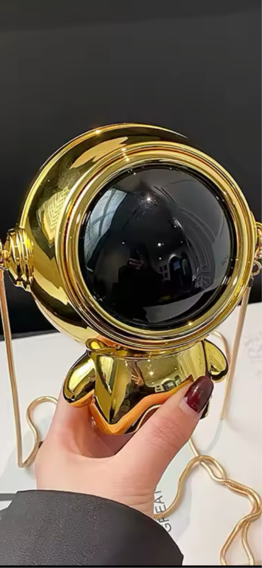 Spaceman Bag Gold