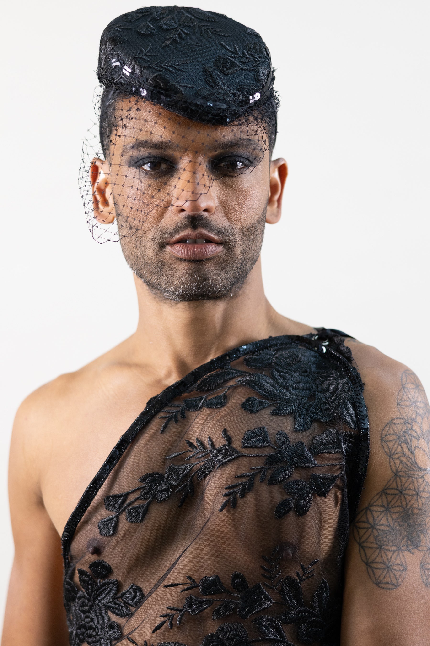 Midnight Lace Corset