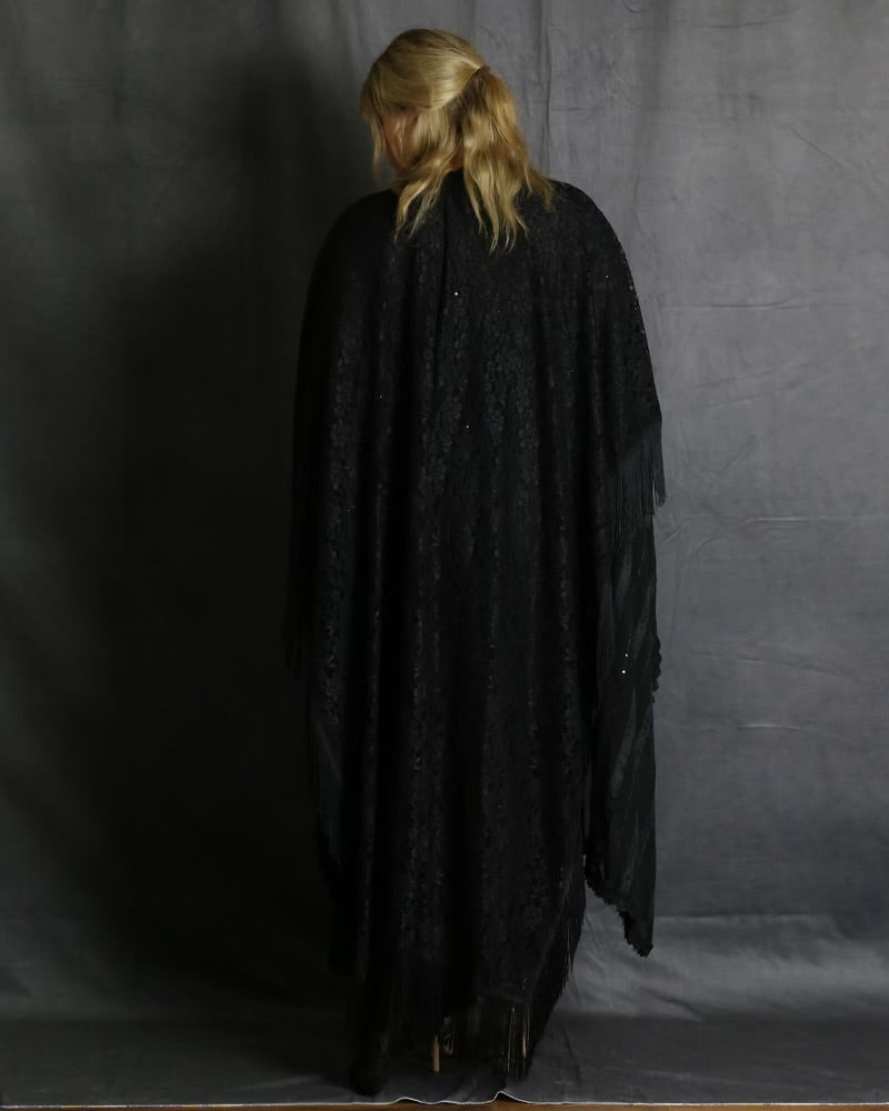 Midnight Lace Shawl