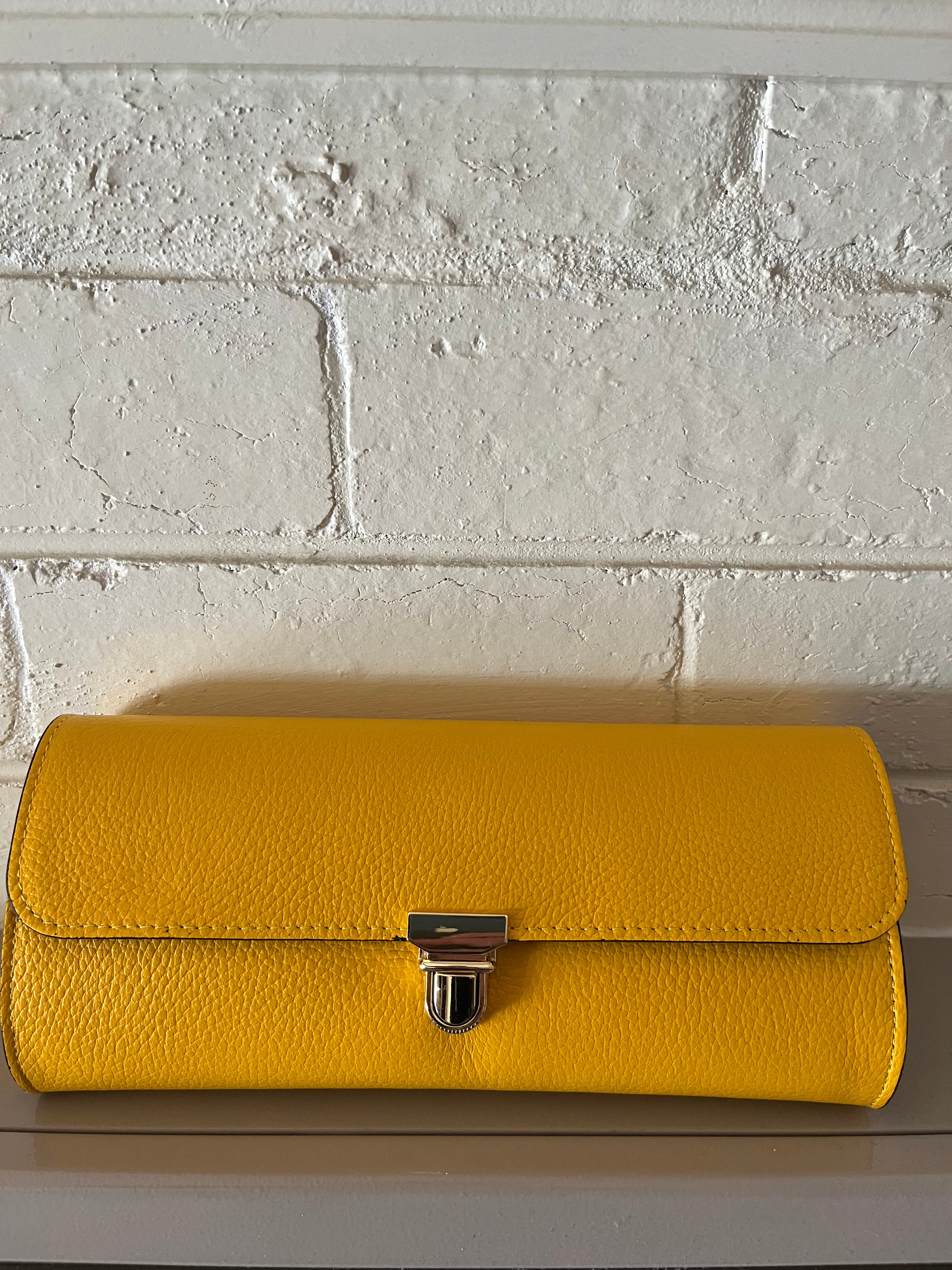Cylinder Chain Bag - Yellow