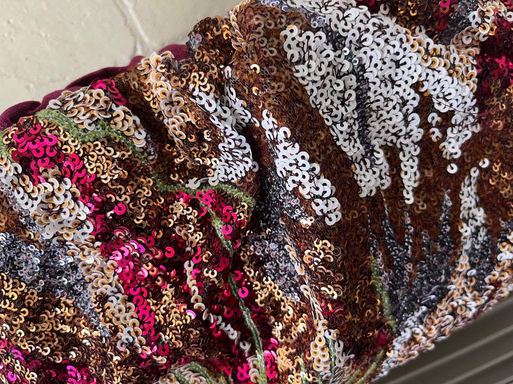 Kaleidoscope Velvet Clutch