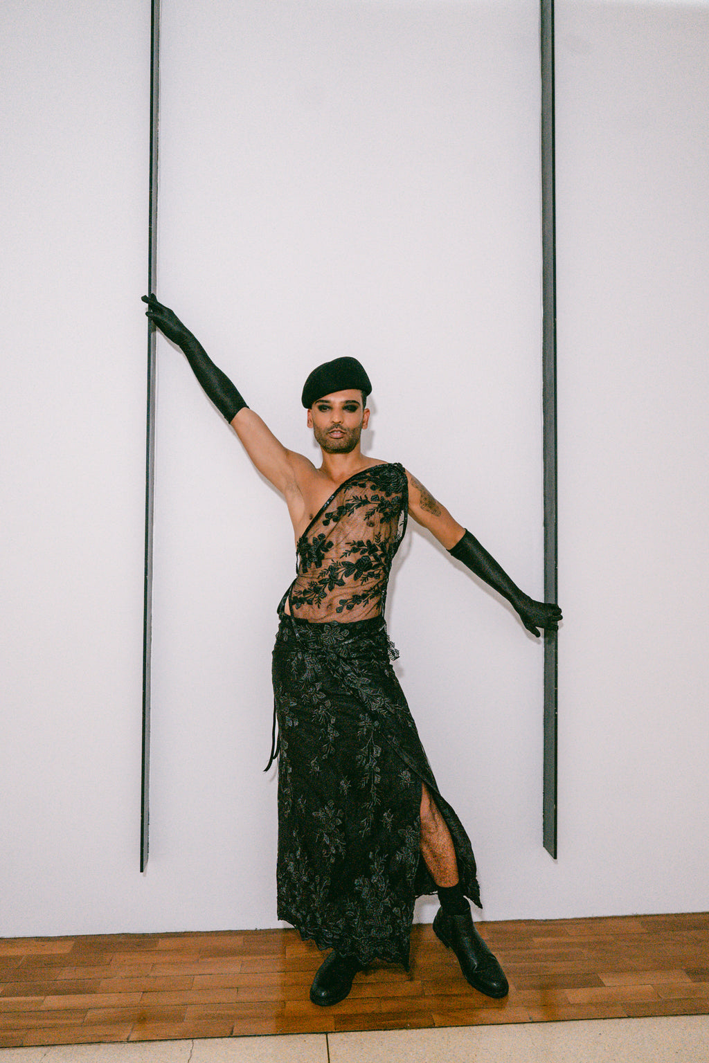 Midnight Lace Corset