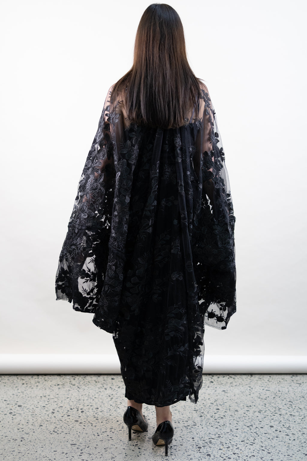 Midnight Lace Kimono