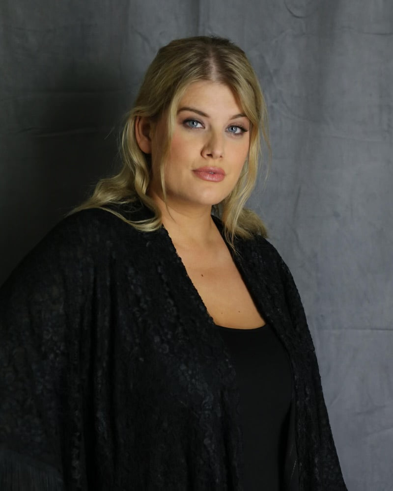 Midnight Lace Shawl