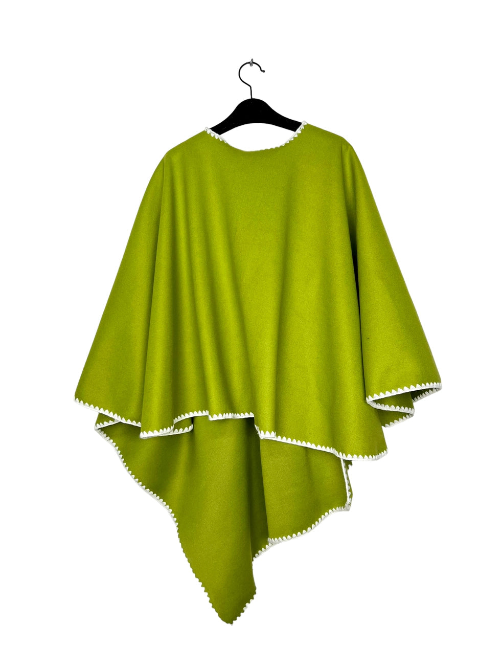 Plain Poncho - Lime