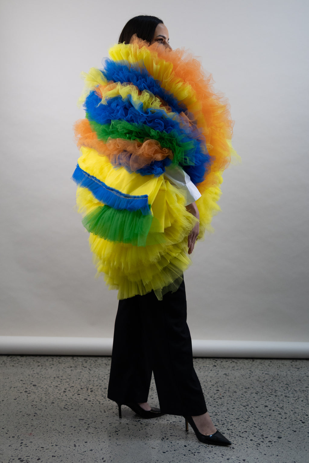 Tutti Frutti Tulle Coat