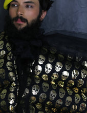 Load image into Gallery viewer, Jolly Roger Puffer Vest
