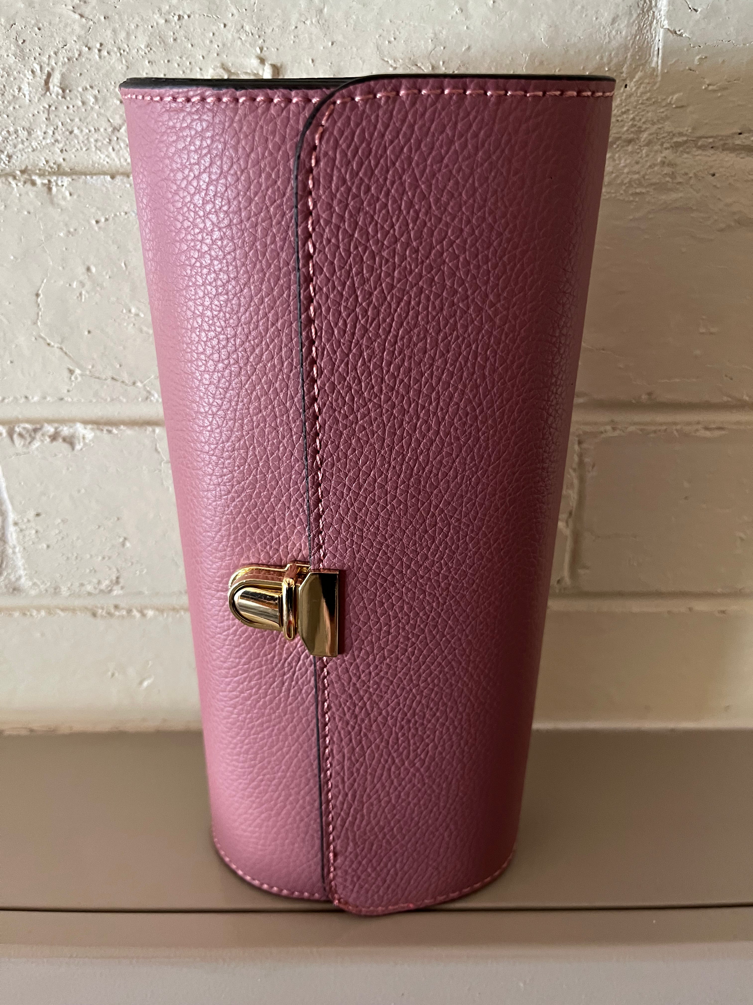 Cylinder Chain Bag - Pink