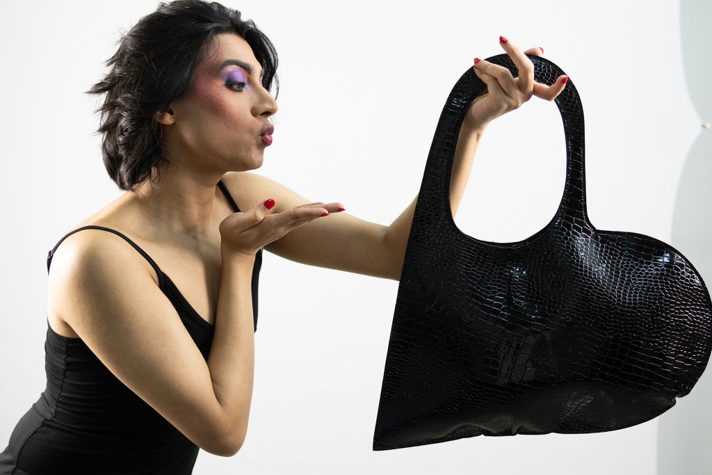 Love Croc Bag - Black