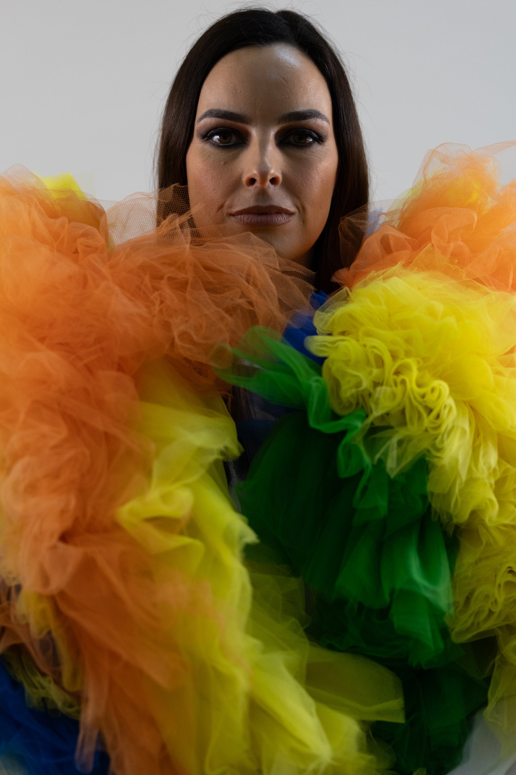 Tutti Frutti Tulle Coat