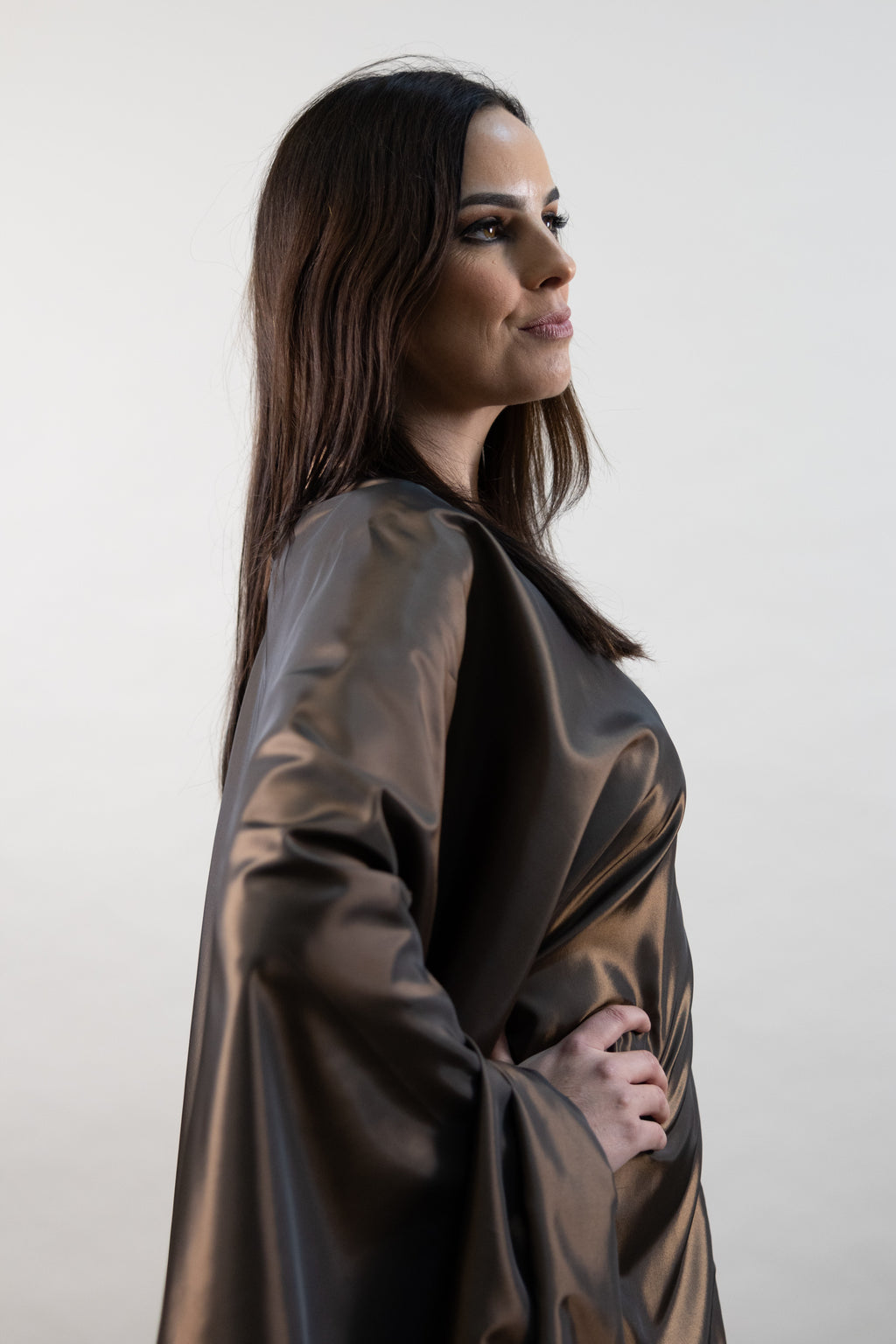 Toffee and Taffeta Kaftan