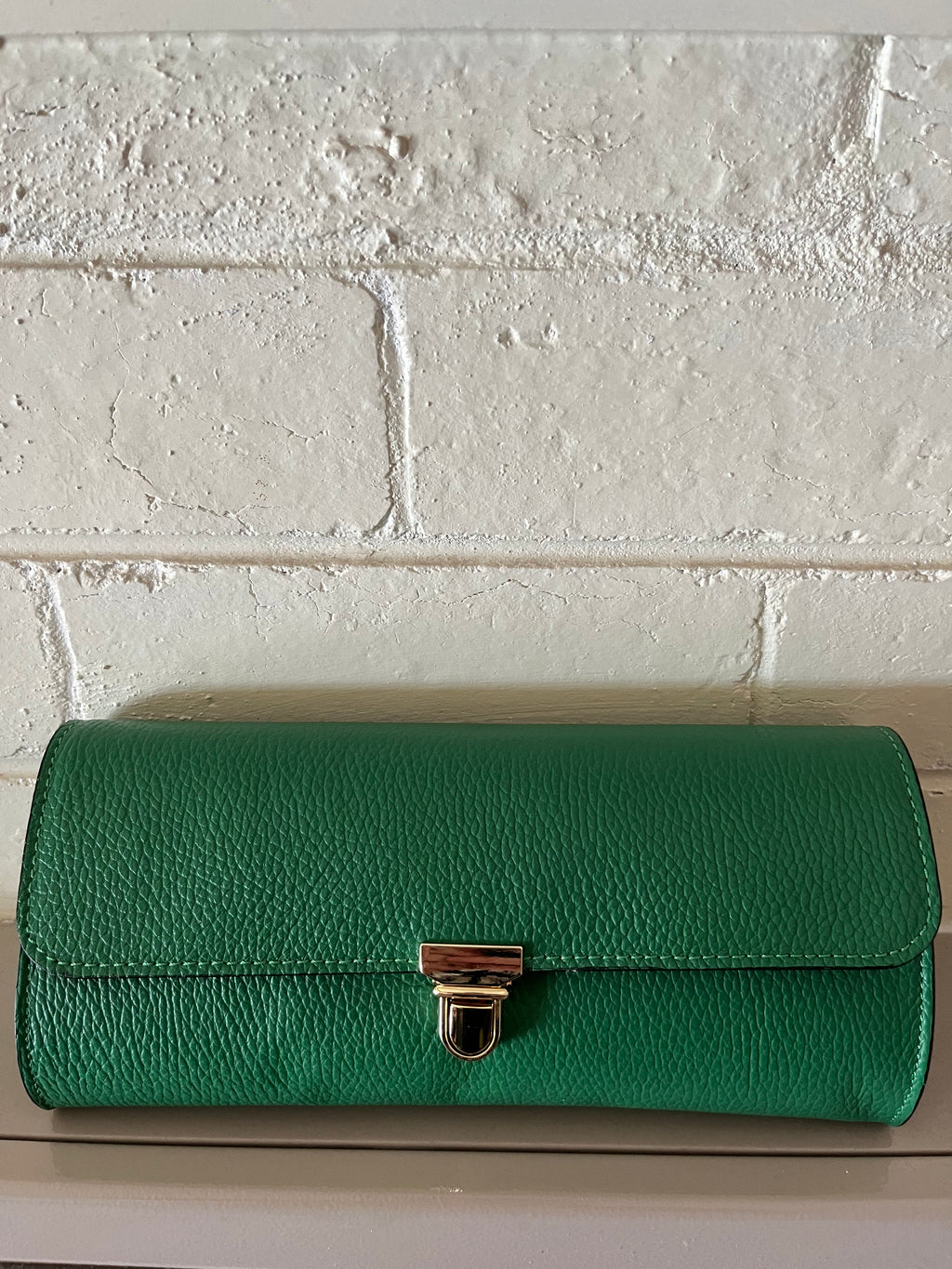 Cylinder Chain Bag - Green
