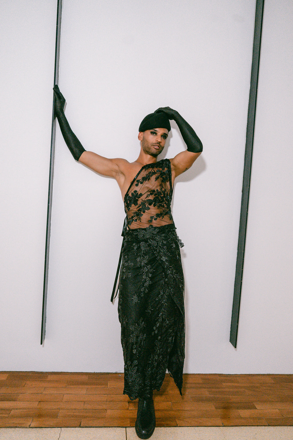 Midnight Lace Corset