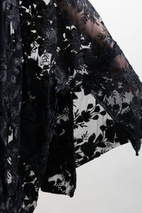 Midnight Lace Kimono