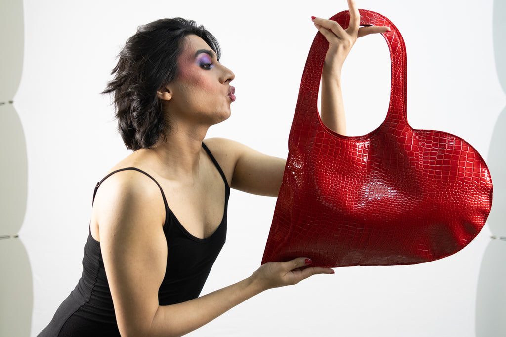 Love Croc Bag - Red
