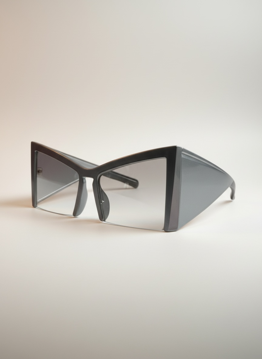 Malcolm Paull 'Grace' Sunglasses - Transparent