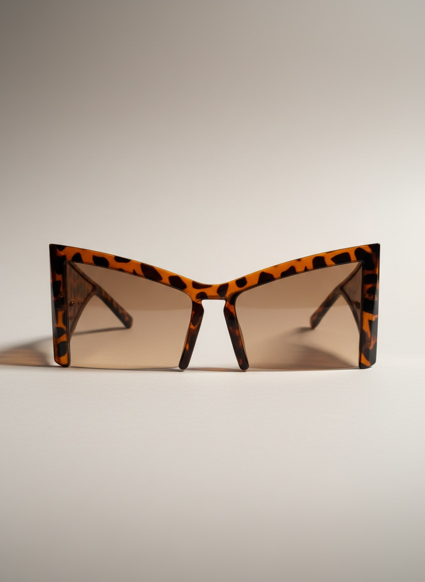 Malcolm Paull 'Grace' Sunglasses - Leopard