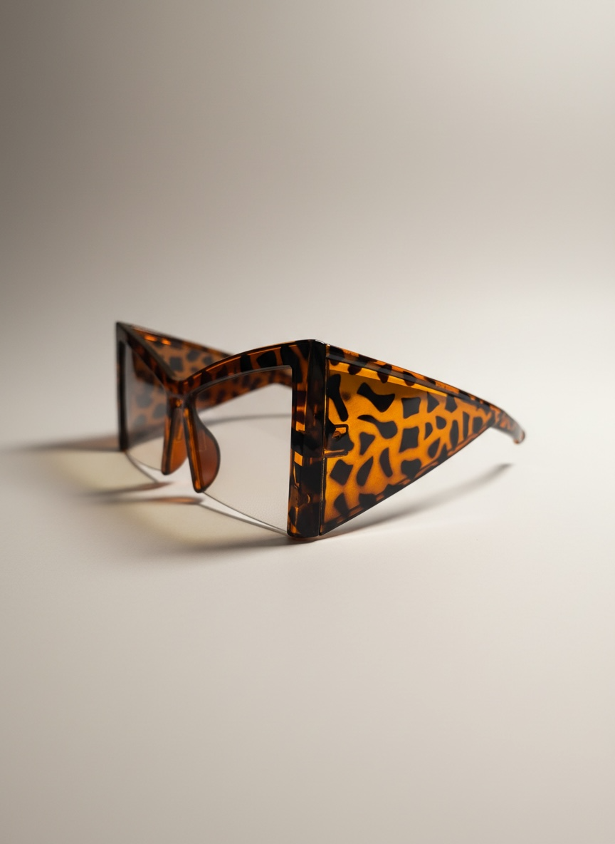 Malcolm Paull 'Grace' Sunglasses - Leopard