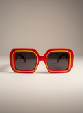 Malcolm Paull 'Dee-lite' Sunglasses - Red