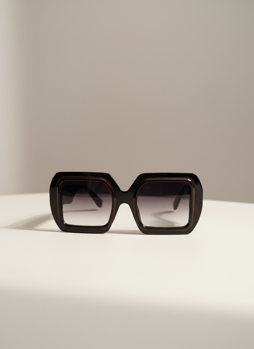 Malcolm Paull 'Dee-lite' Sunglasses - Burgundy