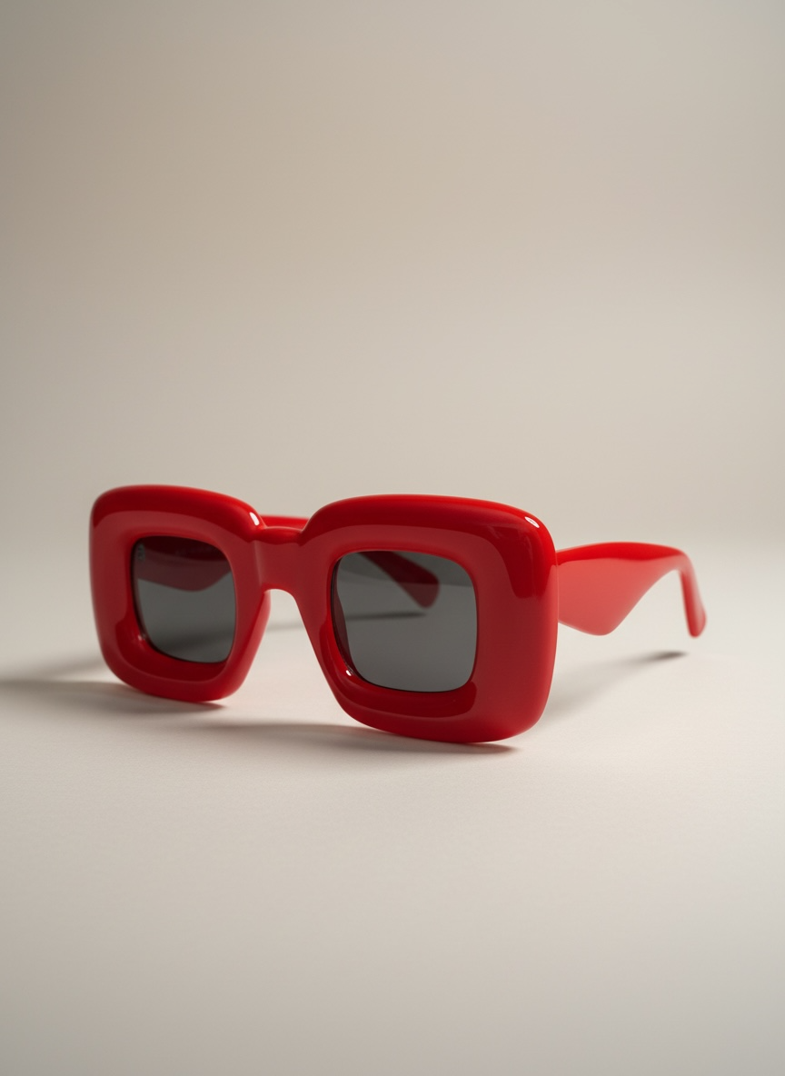 Malcolm Paull 'Scuba' Sunglasses - Red