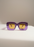 Malcolm Paull 'Scuba' Sunglasses - Purple Trans