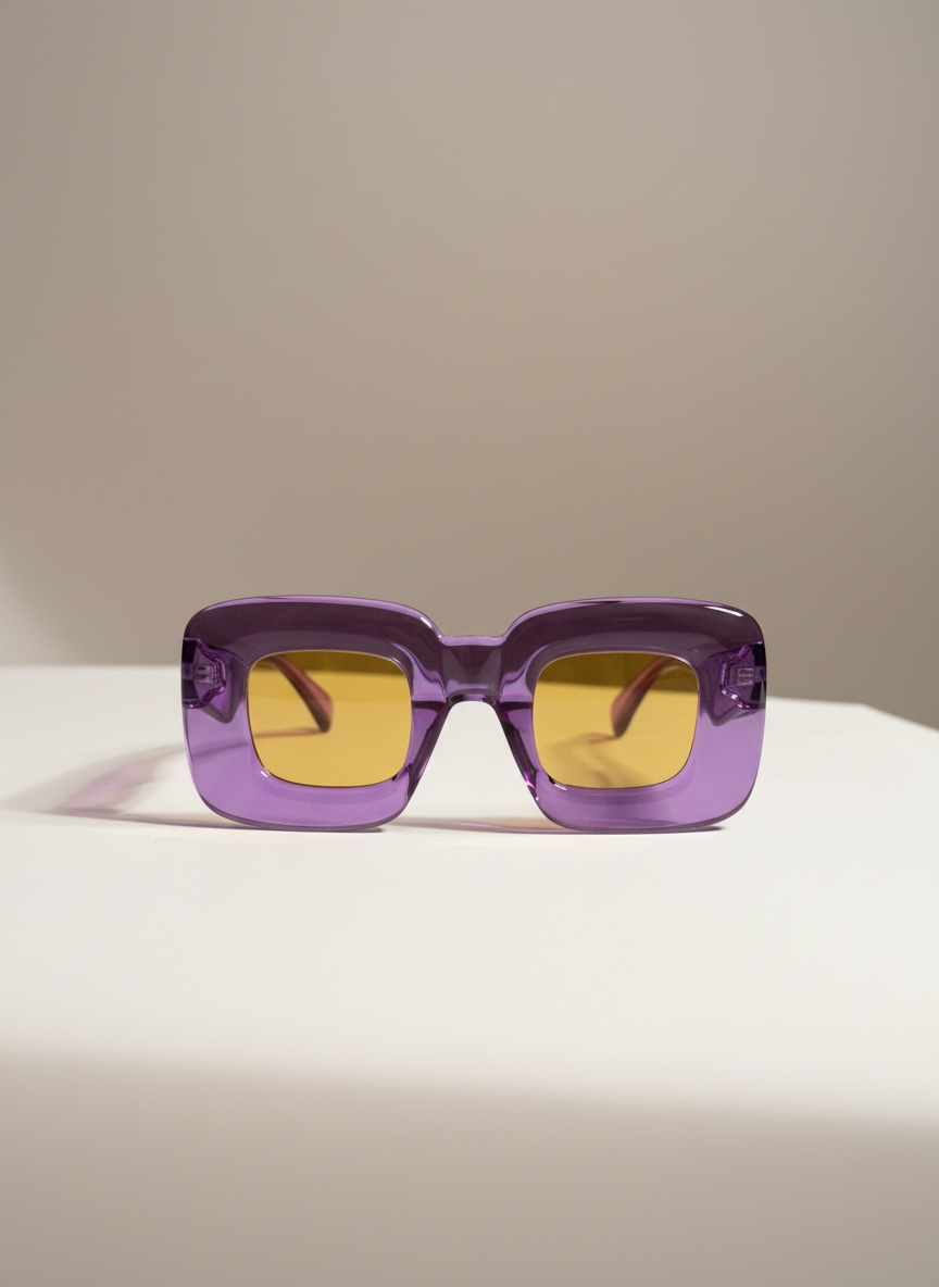 Malcolm Paull 'Scuba' Sunglasses - Purple Trans