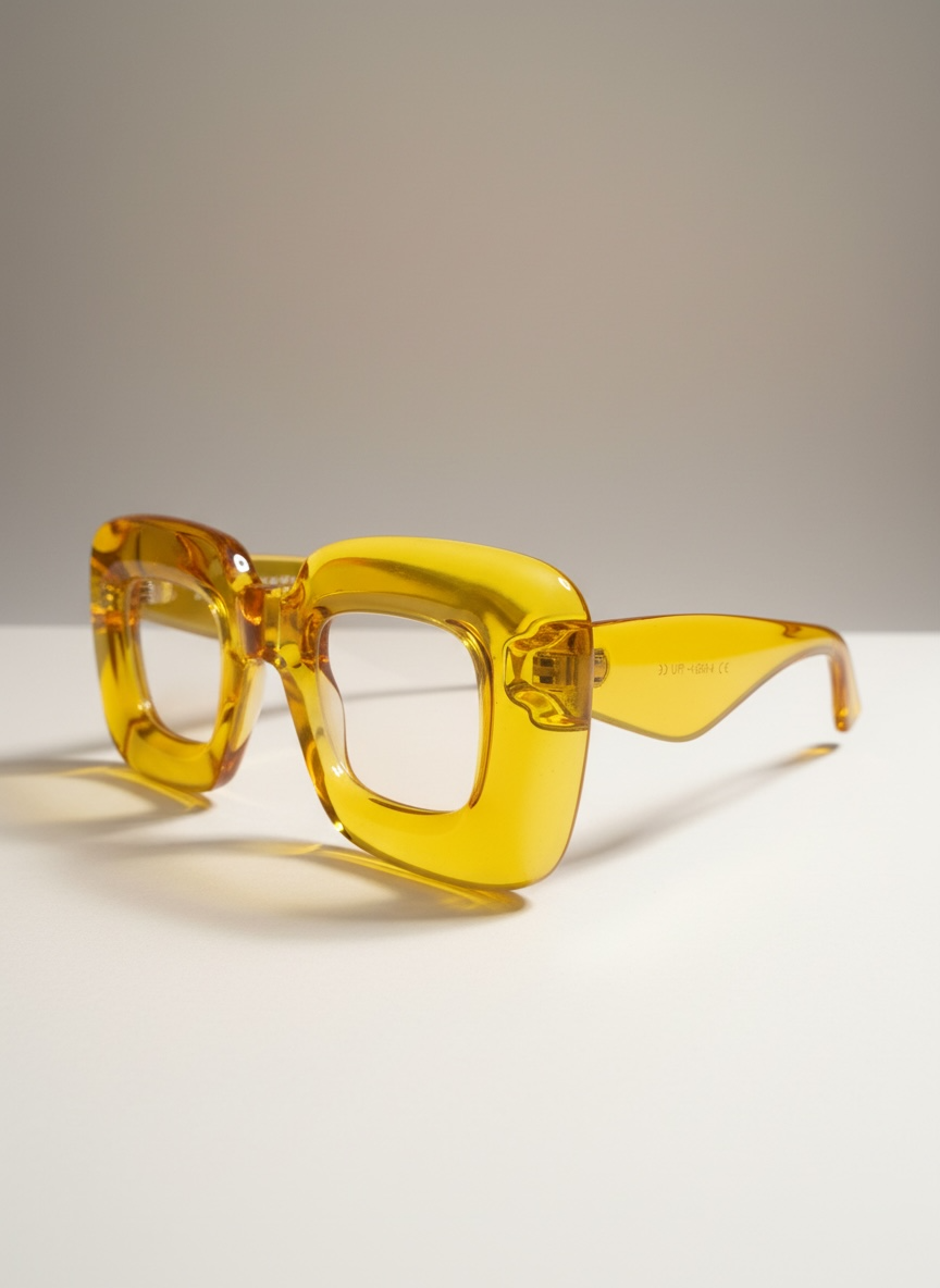 Malcolm Paull 'Scuba' Sunglasses - Yellow Trans