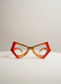 Malcolm Paull 'Alicia' Sunglasses - Orange