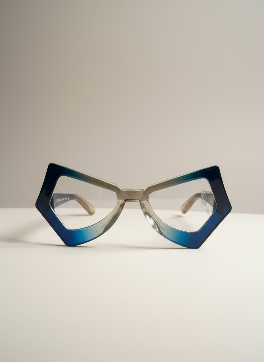 Malcolm Paull 'Alicia' Sunglasses - Blue