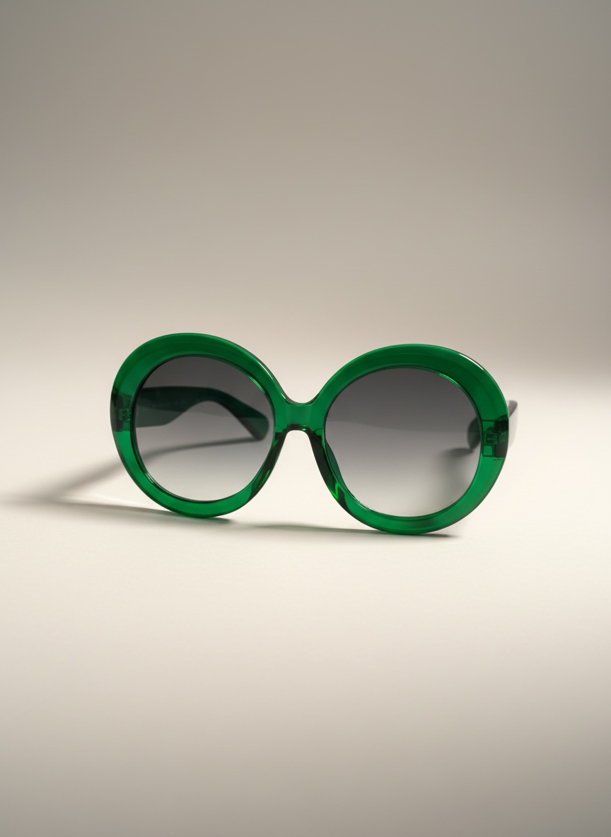 Malcolm Paull 'Maria' Sunglasses - Green