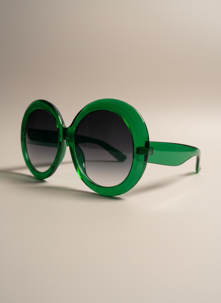 Malcolm Paull 'Maria' Sunglasses - Green