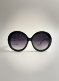 Malcolm Paull 'Maria' Sunglasses - Black/White